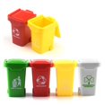 thumbnail image 1 of 1pcs Simulation 1:12 Dollhouse Mini Trash Can Toy Garbage Truck Cans Curbside Vehicle Bin Toys Kid Simulation Furniture Toy GiftRedChina He Qiyong unisex, 1 of 1
