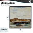 thumbnail image 4 of Stupell Industries Rustic Lodge American West Abstract Black Framed Giclee Art, 12 x 12, by Silvia Vassileva, 4 of 8