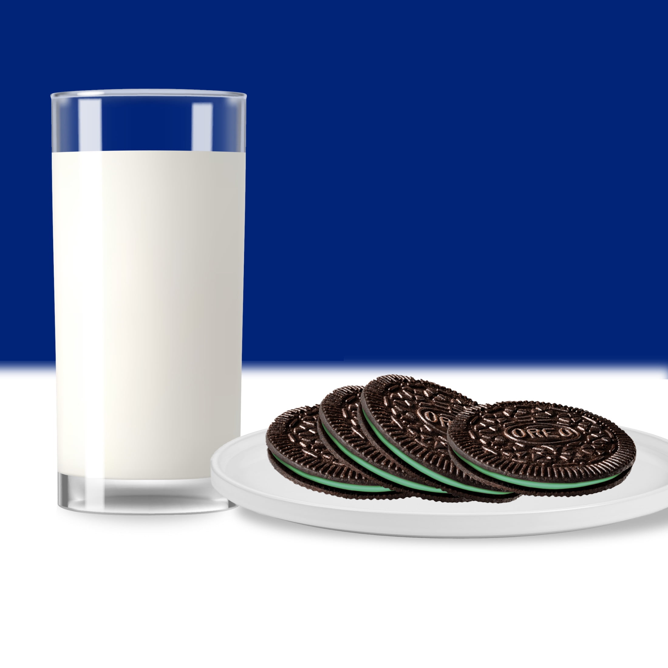 (2 pack) OREO Thins Mint Creme Chocolate Sandwich Cookies, 9.21 oz