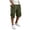 Army Green, variant on Casual Pants for Men, Men's Cargo Pants With Slanted Front Pockets And Backless Design For Utility Workwear White M