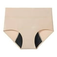 thumbnail image 3 of Women's Comfort Solid Color Leak Proof Menstrual Underwear - Absorbent Layers - S-XXL Waist 62-91cm, 3 of 3