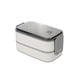 thumbnail image 1 of Moyic Fiambrera portátil de acero inoxidable PP, contenedor de almacenamiento de alimentos frescos, Bento, microondas, cajas de horno para viajes al Cocina y Comedor Blanco Doble Capa Moyic HA072616-02B, 1 of 6