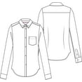 thumbnail image 2 of Classroom School Uniforms Long Sleeve Oxford Shirt, 2 of 2