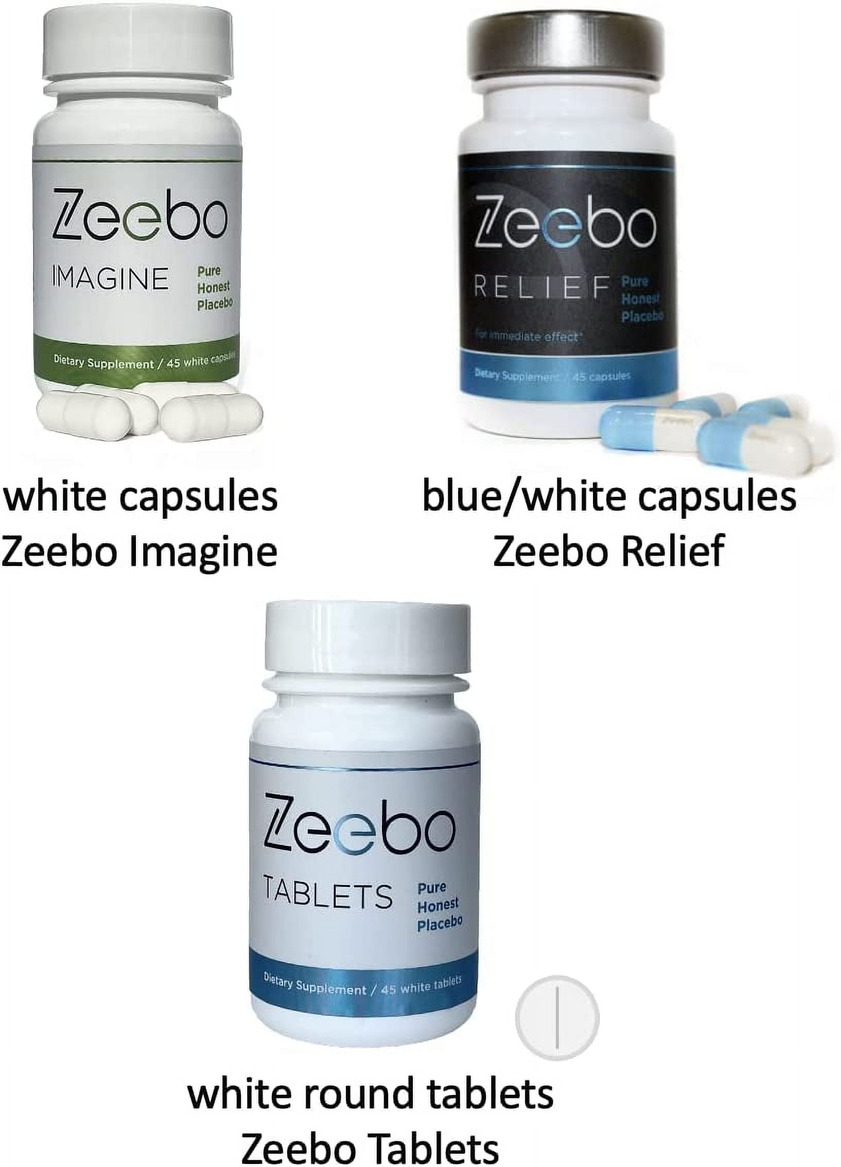 Zeebo Relief – Honest Placebo Pills Designed to Help You
