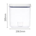 thumbnail image 1 of Amdohai Youpin Jordan Judy Food Storage Box Grain Rice Sealed Barrel Moisture Cat Dog Food Storage Snap-on Handle Storage Box, 1 of 8