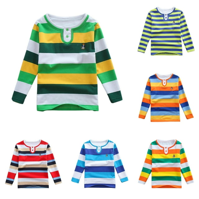WEAIXIMIUNG Chemise Multipièces pour Enfants T-Shirt à Manches Longues avec Col Design Deux Pièces pour Garçons et Filles 150