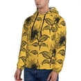 thumbnail image 2 of Hoodies for Men - Autumn Sunflower Long Sleeve Comfrt Men'S Fashion Hoodies & Sweatshirts, Sweatshirts for Men Hoodies Pullover Clothing Clothes with Pouch, 2 of 7