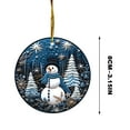 thumbnail image 3 of 2025 Christmas Hanging Christmas Gifts For Family Christmas Decor Christmas Decorations Indoor Colleagues Christmas Tree Round Decoration, 3 of 5