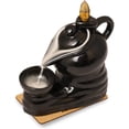 thumbnail image 5 of Aakriti Premium Ceramic Handmade Backflow Incense Holder Incense Burner Aromatherapy Ornament Home Decor Meditation Yoga (Tea Pot), 5 of 5