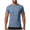 thumbnail image 2 of Kalauyu Men's Short Sleeve UPF 50+ T-Shirt Quick Dry Workout Athletic Running Swim Tops Tee Rash Guard Performance Shirts, 2 of 7