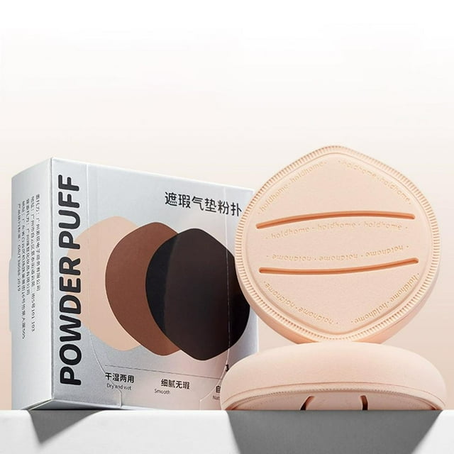 Wet and Dry Cushion Powder Puff Soft Makeup Sponge Boxed,.