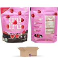 thumbnail image 6 of Tru Fru Chocolate & Creme Covered Hyper-Dried Fresh Fruit Variety Pack |  Blueberry, Coconut, Peach, Raspberry, & Strawberry | 4.2 Ounce | Pack of 6, 6 of 6