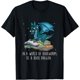 thumbnail image 1 of In A World Full Of Bookworms Be A Book Dragon Camiseta para hombre, 1 of 7