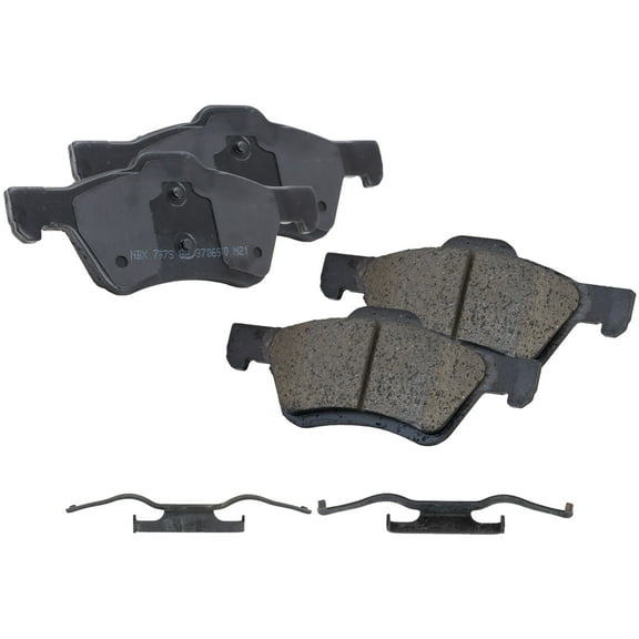 Brake Pad Set Compatible with 2010-2012 Ford Escape 2010-2011 Mercury Mariner 4Cyl 6Cyl 2.5L 3.0L Front