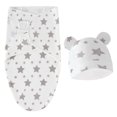 thumbnail image 2 of 5PCS Kids Baby Swaddle, Swaddle Blanket, Swaddle Sack, Nursery Swaddle Blankets 0-3 Months, ajustable Newborn Swaddle Wrap Sacos de dormir para bebés, 2 of 5
