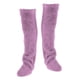 thumbnail image 5 of Calcetines hasta el muslo, calentadores de piernas de felpa, calcetines largos para botas, medias tipo pantuflas, calcetines por encima de la , púrpura Fernando Calentadores de piernas de felpa, 5 of 8