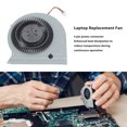 thumbnail image 4 of Ventilateur de Refroidissement pour Ordinateur Portable, pour ROG Strix GL503VS GL503V GL503VM Ventilateur de Refroidissement pour Ordinateur Portable, CPU GPU 4 Broches, Ventilateur de Refroidissement Efficace et Silencieux pour Ordinateur Portable, 4 of 8