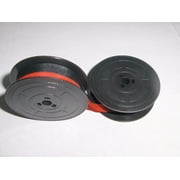 Olivetti Lettera 35 Typewriter Ribbon Black and Red Ink Original Olivetti Spools