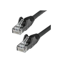 StarTech 50 ft Black Snagless Cat6 UTP Patch Cable