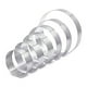thumbnail image 1 of Juego de 6 Anillos de Tarta Perforados, Anillo de Mousse de Pastel Resistente Al de Acero Inoxidable para PasteleríA Molde de Pastel, 1 of 5