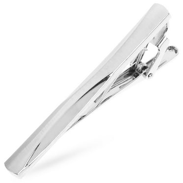 Silver Tie Bars/Clips/Clasps For Men Menu2019s High Grade Business 6CM Silver Tie Clip Wedding Party Necktie Clasp Gift E Gold Tie Bar/Clip/Clasp For Men - Foto 8