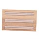 thumbnail image 3 of 3 Ranuras Rectangular Pendientes Bandejas Exhibición de con Organizador Caja de Almacenamiento Soporte - beige beige BLESIY Soporte para anillos que muestra la placa, 3 of 8