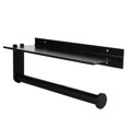 thumbnail image 4 of Toilet Paper Roll Holder, Toilet Paper Holder With Phone Shelf   Stainless Steel Full Open Design Rust Proof   For Bathroom For Kitchen, 4 of 8
