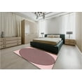 thumbnail image 5 of Ahgly Company Machine Washable Indoor Rectangle Transitional Pink Area Rugs, 7' x 9', 5 of 7
