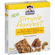 Quaker Oats Simple Harvest Multigrain Chewy Granola Bar, 6 ea