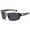 Silver, variant on Sunglasses, Wrap Around Polarized Large Men Anti Glare Fishing Driving Sport Sunglasses