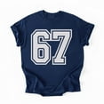 thumbnail image 3 of 67 Meme Six Seven 6 7 Meme Design 6 7 T-Shirt, Trending Meme Saying 6 7 for Men Women T-Shirt, Multicolors, Size S-5XL, 3 of 5