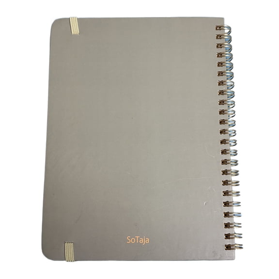 SoTaja Paper notebooks,4x6, Narrow Ruled, 80 Sheets, Spiral Bound, Paper Cover