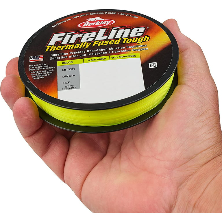 Berkley FireLine® Superline, Flame Green, 30lb | 13.6kg Fishing Line