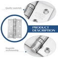 thumbnail image 5 of VERDANVERSE 2Pcs Door Hinge Support Durable Rectangular Shoe Cabinet Door, 5 of 5
