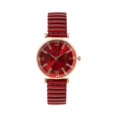 thumbnail image 2 of Luxury Watches For Women Clearance, Red Dial, Stylish Finish, Reliable Analog Display, Comfortable Wrist Band, Great for Office & Work, Valentine Gift for Her, 2 of 3