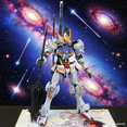thumbnail image 3 of Gundam Assembly Model Assembly Manual Gundam Model Kit Large Class Robot Need to assemble by hand（The height is around 15-20 centimeters）Babatos Mech (Weapon+Bracket+Color Box Packaging), 3 of 5