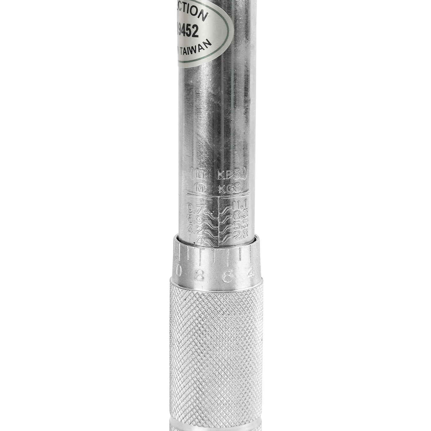 GreatNeck Click Style Torque Wrench, Chrome Plated Alloy Steel, 3/8" Drive, 120 to 960 in/lb Range
