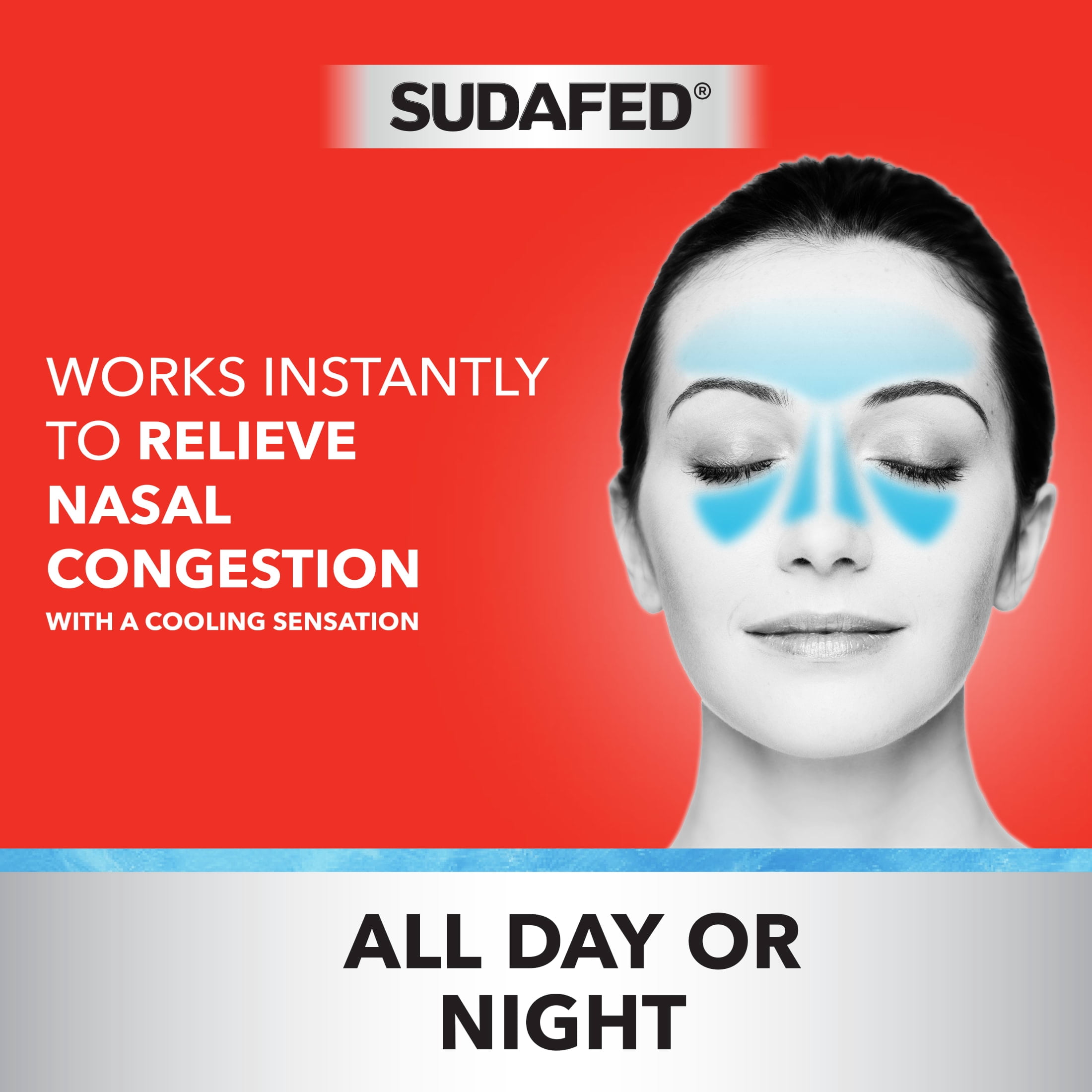 Sudafed Sinus Severe No Drip with Cooling Menthol Nasal Spray, 1 fl. oz