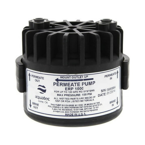 Aquatec ERP 1000, Permeate Pump