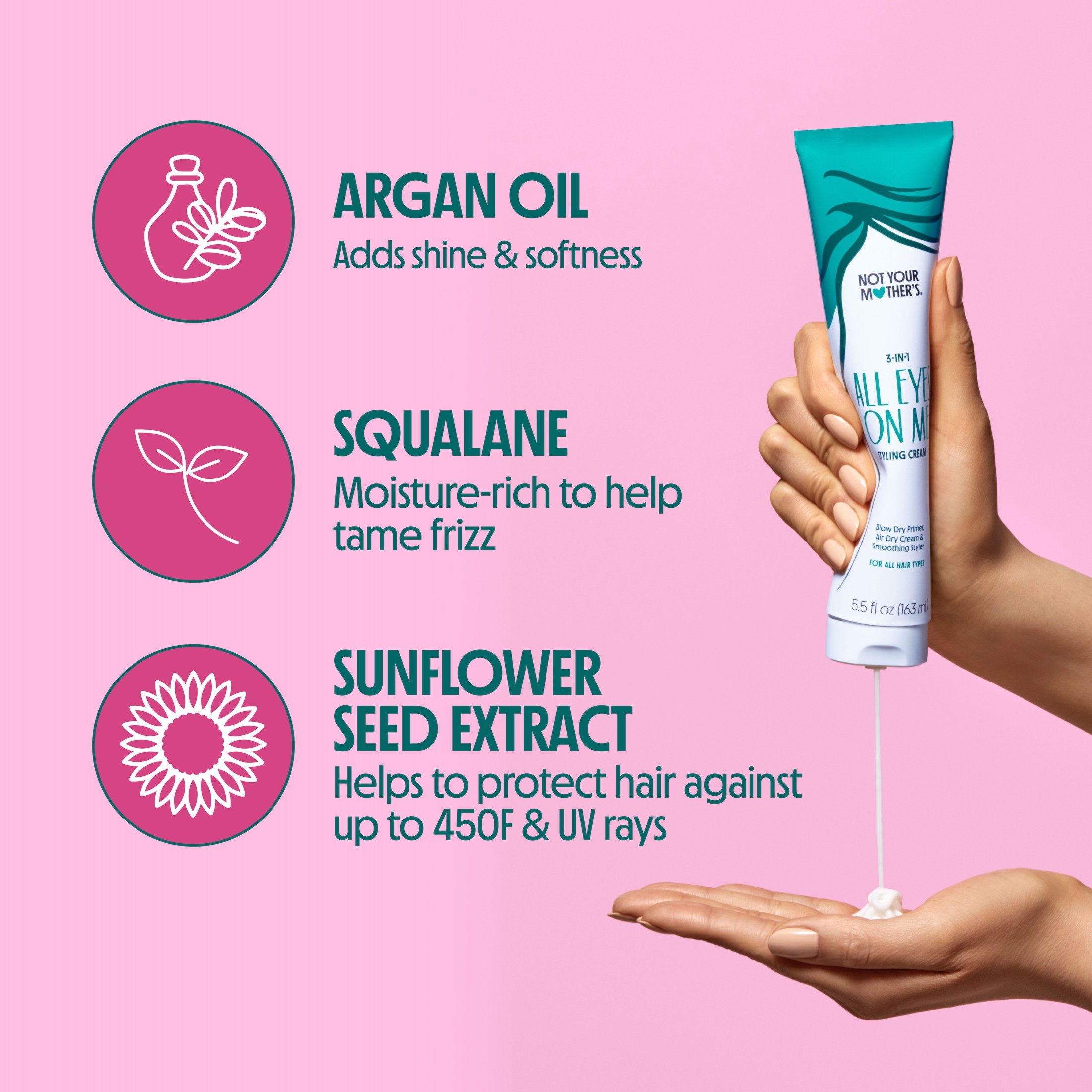 Not Your Mother's All Eyes on Me 3-in-1 Hair Styling Cream photo 3
