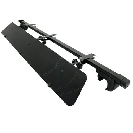 Fit Honda Rail Tower Rooftop Rack 54" Cross Bars Luggage Carrier +Wind Fairing Fit Honda Hyundai Kia Pilot Sedona Sporta