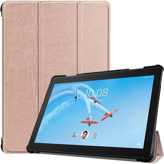 HCTian Tablet Cover for Lenovo Tab P10 TB-X705F/L(2018 Released), Ultra Slim Auto Sleep/Wake Up Smart Folio Stand Leather Case for Lenovo Tab P10 TB-X705F TB-X705L 10.1"
