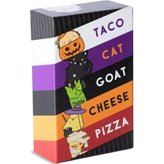  Taco Cat Goat Cheese Pizza - Spanish Edition! ¡Taco Gato Cabra  Queso Pizza - Edición Española! Ages 8+, 10-15min Play time, 2-8 Players :  Toys & Games
