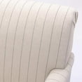 thumbnail image 6 of Comfort Pointe Fabric Stripes Armchair, Beige, 6 of 10