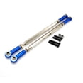 thumbnail image 1 of QualitChoice Aluminum Alloy 1/10 Steering Link Rod Set 2pcs Wheelbase Rc Steering Link Rod Set For RGT 86100 86100JC FTX5579 Dark Blue, 1 of 6