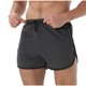 thumbnail image 1 of Pantalones Cortos para Hombre con Cremallera Bolsillos Malla Pantalones Cortos Respirables, Cordón de Cintura para el Entrenamiento Y Casual, 1 of 7
