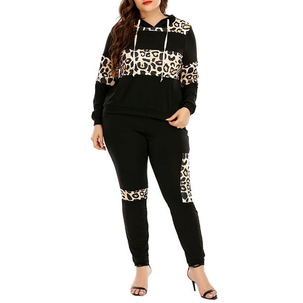 2 piece tracksuit plus size