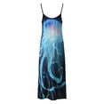 thumbnail image 5 of Vestido sin mangas informal de verano para mujer, vestido suelto con tiras redondas, vestido de playa, vestidos largos bohemios Pompotops ghjkhdj2998, 5 of 5