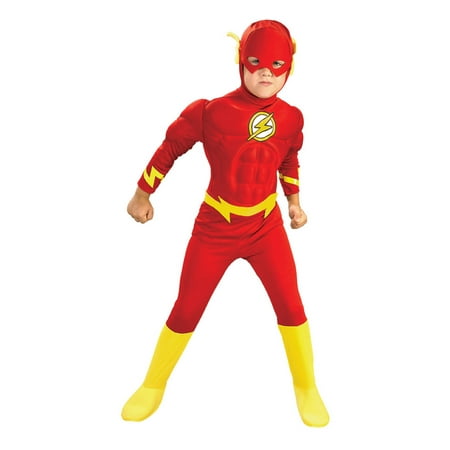 Rubies DC Comics Deluxe Muscle Chest The Flash Kids
