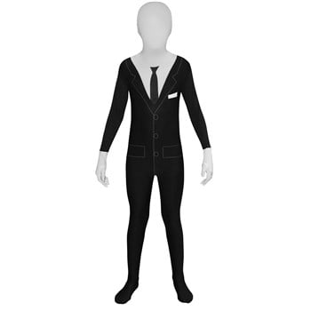 Original Morphsuits Black Slenderman Kids Suit Character Morphsuit
